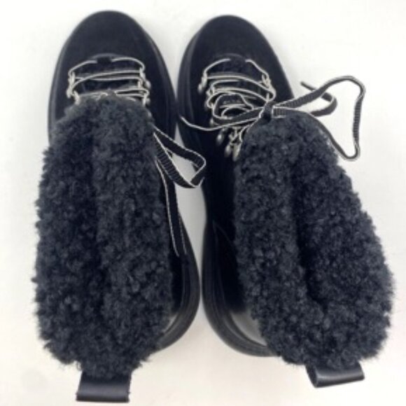 Splendid Yvonne Lug Sole Hiker Combat Women's Boot Black Size 6.5 - Picture 7 of 8